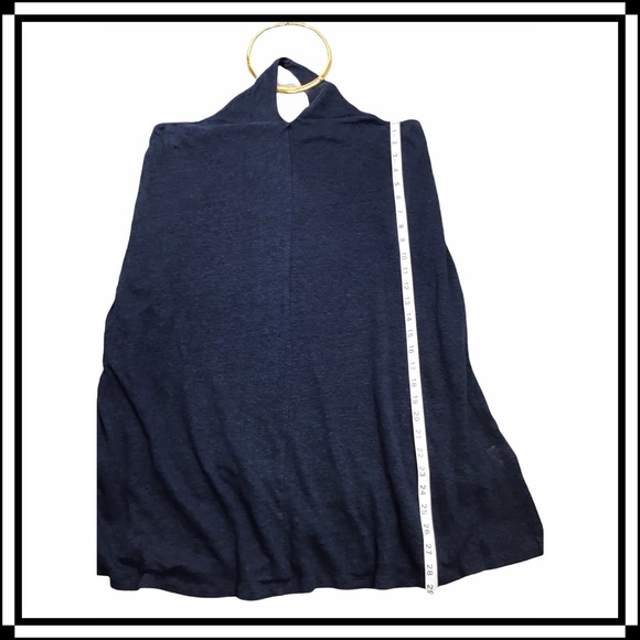 HEATHER - Halter Top Style Dress with Open-Back, Keyhole Neckline 100% Linen - Picture 4 of 16